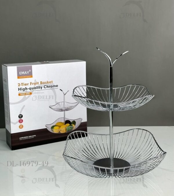 2 tier metal fruit garden