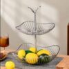 2 tier metal fruit garden