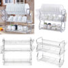 3 layer dish drainer rack stainless steel