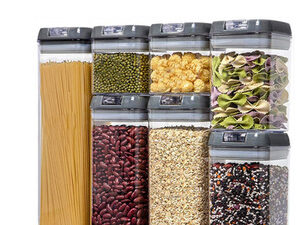 7pcs food storage boxes with lids airtight plastic food boxes for kitchen storage