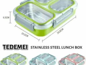 tedemeo 3 containers lunch box (1200 ml)